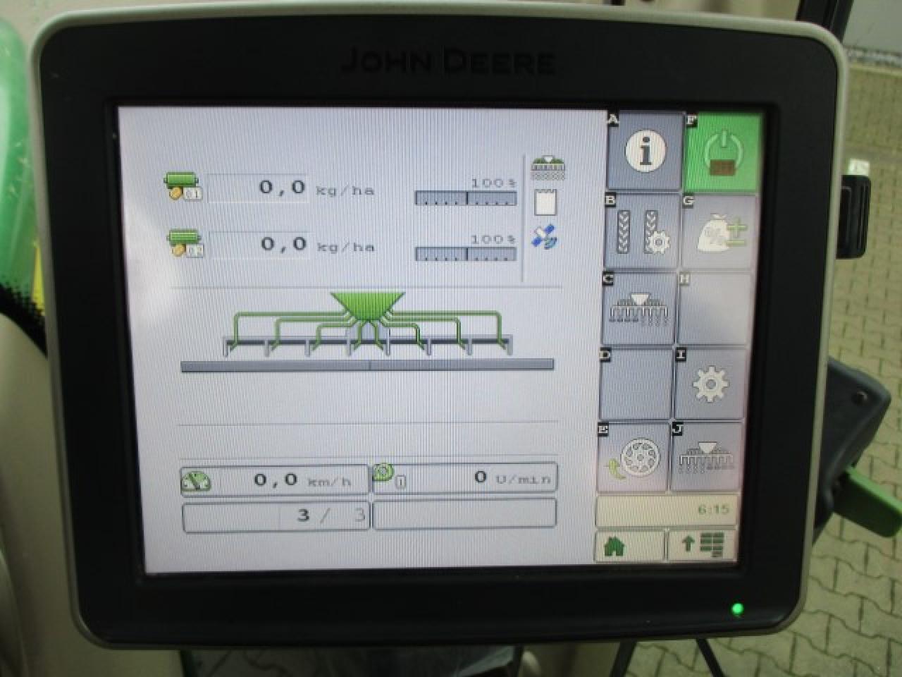 Bor benih John Deere 740 A Isobus: gambar 12