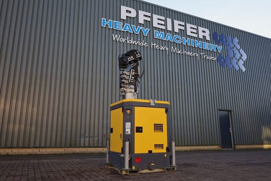 Menara penerangan Atlas Copco HiLight B5+KD Max Boom Height 8m, Luminosity With: gambar 1