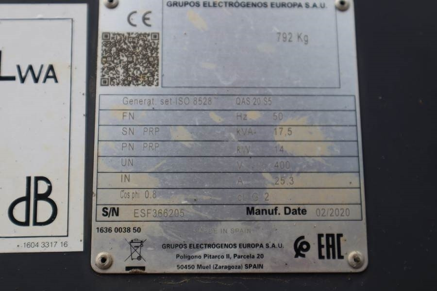 Atlas Copco QAS 20 S5 Valid inspection, *Guarantee! Diesel, 17 - Genset: gambar 3 Atlas Copco QAS 20 S5 Valid inspection, *Guarantee! Diesel, 17 - Genset: gambar 3