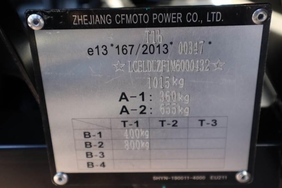 Leasing CFMoto UFORCE600 Valid Inspection, *Guarantee! Dutch Regi  CFMoto UFORCE600 Valid Inspection, *Guarantee! Dutch Regi: gambar 8