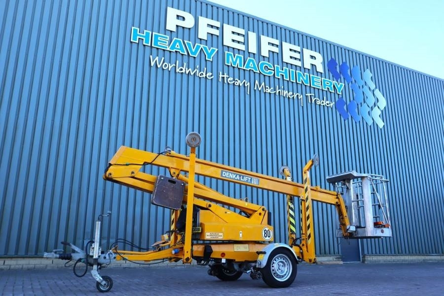 Denka-Lift JR12 Electric, 12m Working Height, 6.7m Reach, 120 - Lift boom yang dapat ditarik: gambar 1 Denka-Lift JR12 Electric, 12m Working Height, 6.7m Reach, 120 - Lift boom yang dapat ditarik: gambar 1