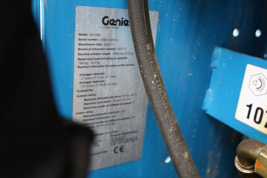 Scissor lifts Genie GS5390 Diesel, 4x4 Drive, 18.15m Working Height, 6: gambar 7 Scissor lifts Genie GS5390 Diesel, 4x4 Drive, 18.15m Working Height, 6: gambar 7