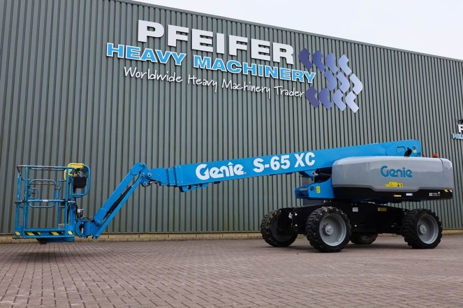 Genie S65XC Guarantee! Diesel, 4x4 Drive, 21.8m Working - Boom teleskopik: gambar 1 Genie S65XC Guarantee! Diesel, 4x4 Drive, 21.8m Working - Boom teleskopik: gambar 1