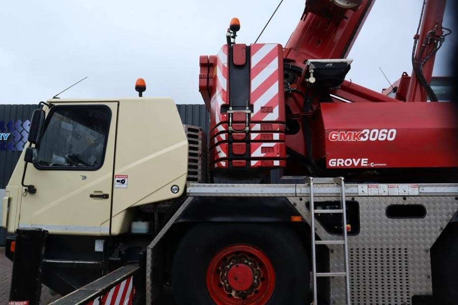 Derek semua medan Grove GMK3060 Diesel, 6x6x6 Drive, 60t Capacity, 43m Mai: gambar 17