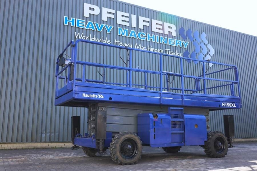Haulotte H15SXL Diesel, 4x4 Drive, 15m Working Height, 500k - Scissor lifts: gambar 1 Haulotte H15SXL Diesel, 4x4 Drive, 15m Working Height, 500k - Scissor lifts: gambar 1