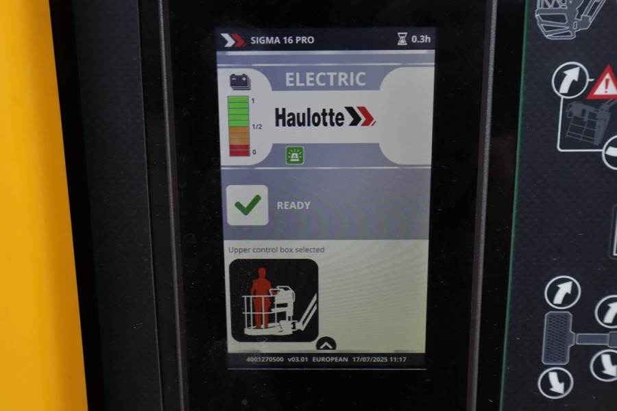 Haulotte SIGMA 16PRO NEW / UNUSED, Valid Inspection, *Guara - Boom artikulasi: gambar 5 Haulotte SIGMA 16PRO NEW / UNUSED, Valid Inspection, *Guara - Boom artikulasi: gambar 5