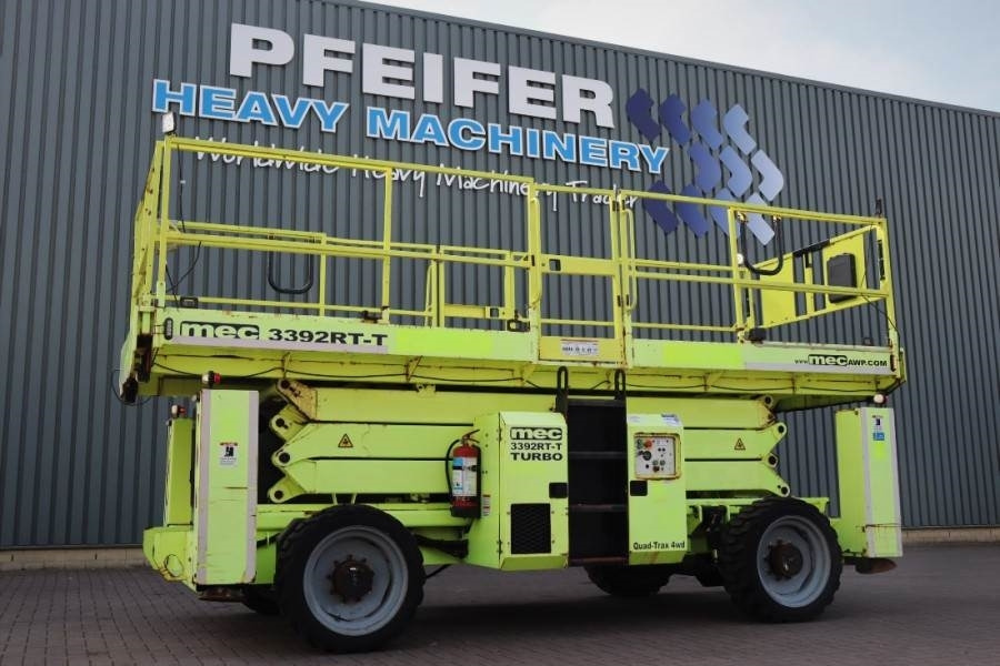 MEC 3392RT-T Diesel, 4x4 Drive, 12m Working Height, 12 - Scissor lifts: gambar 1 MEC 3392RT-T Diesel, 4x4 Drive, 12m Working Height, 12 - Scissor lifts: gambar 1