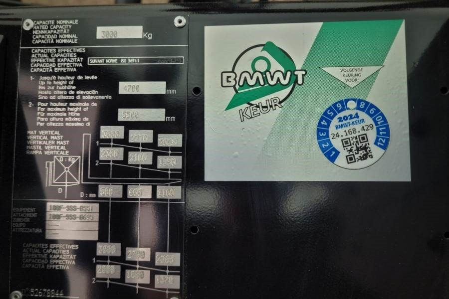 Forklift medan kasar Manitou M30-4 Valid inspection, *Guarantee, Diesel, 4x4 Dr: gambar 6 Forklift medan kasar Manitou M30-4 Valid inspection, *Guarantee, Diesel, 4x4 Dr: gambar 6