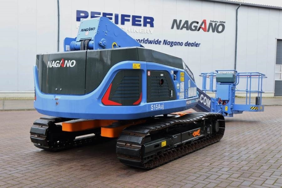 Boom teleskopik Nagano S15Auj Valid inspection, *Guarantee! Diesel, 15 m: gambar 17