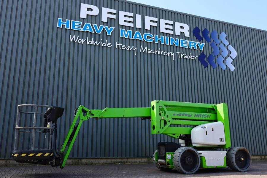 Niftylift HR15N Hybrid MK3 Hybrid, 4x2 Drive, 15.5m Working - Boom artikulasi: gambar 1 Niftylift HR15N Hybrid MK3 Hybrid, 4x2 Drive, 15.5m Working - Boom artikulasi: gambar 1