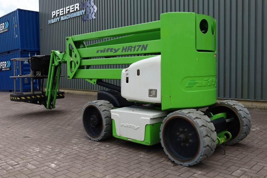 Boom artikulasi Niftylift HR17N Hybrid MK3 Hybrid Battery & Diesel, 17m Work: gambar 8