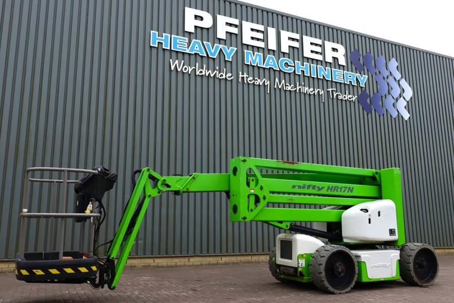 Niftylift HR17N Hybrid MK3 Hybrid Battery & Diesel, 17m Work - Boom artikulasi: gambar 1 Niftylift HR17N Hybrid MK3 Hybrid Battery & Diesel, 17m Work - Boom artikulasi: gambar 1