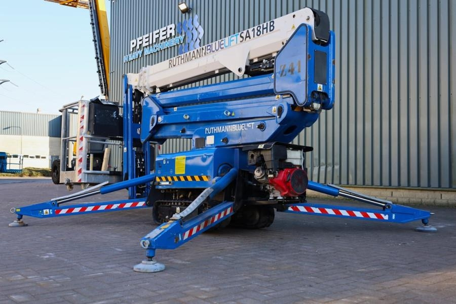 Ruthmann BLUELIFT SA18HD Gasoline / 220V, 18m Working Heigh - Boom artikulasi: gambar 3 Ruthmann BLUELIFT SA18HD Gasoline / 220V, 18m Working Heigh - Boom artikulasi: gambar 3