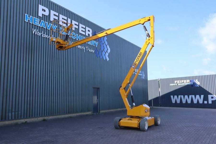 Snorkel A38E Electric, 13.5m Working Height, 6.1m Reach, 2 - Boom artikulasi: gambar 3 Snorkel A38E Electric, 13.5m Working Height, 6.1m Reach, 2 - Boom artikulasi: gambar 3