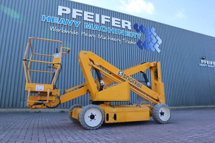 Snorkel A38E Electric, 13.5m Working Height, 6.1m Reach, 2 - Boom artikulasi: gambar 1 Snorkel A38E Electric, 13.5m Working Height, 6.1m Reach, 2 - Boom artikulasi: gambar 1