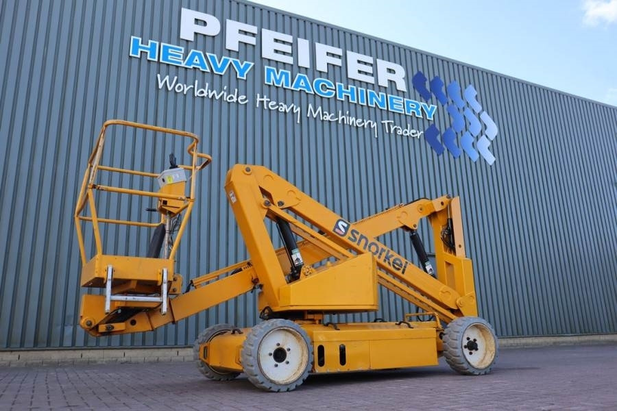 Snorkel A38E Electric, 13.5m Working Height, 6.1m Reach, 2 - Boom artikulasi: gambar 1 Snorkel A38E Electric, 13.5m Working Height, 6.1m Reach, 2 - Boom artikulasi: gambar 1