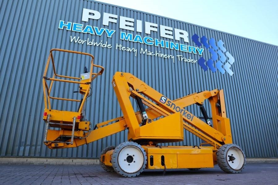 Snorkel A38E Electric, 13.5m Working Height, 6.1m Reach, 2 - Boom artikulasi: gambar 1 Snorkel A38E Electric, 13.5m Working Height, 6.1m Reach, 2 - Boom artikulasi: gambar 1