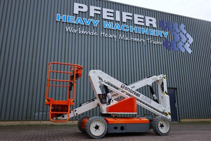 Boom artikulasi Snorkel A38E Valid Inspection, Electric, 13.5m Working Hei: gambar 1