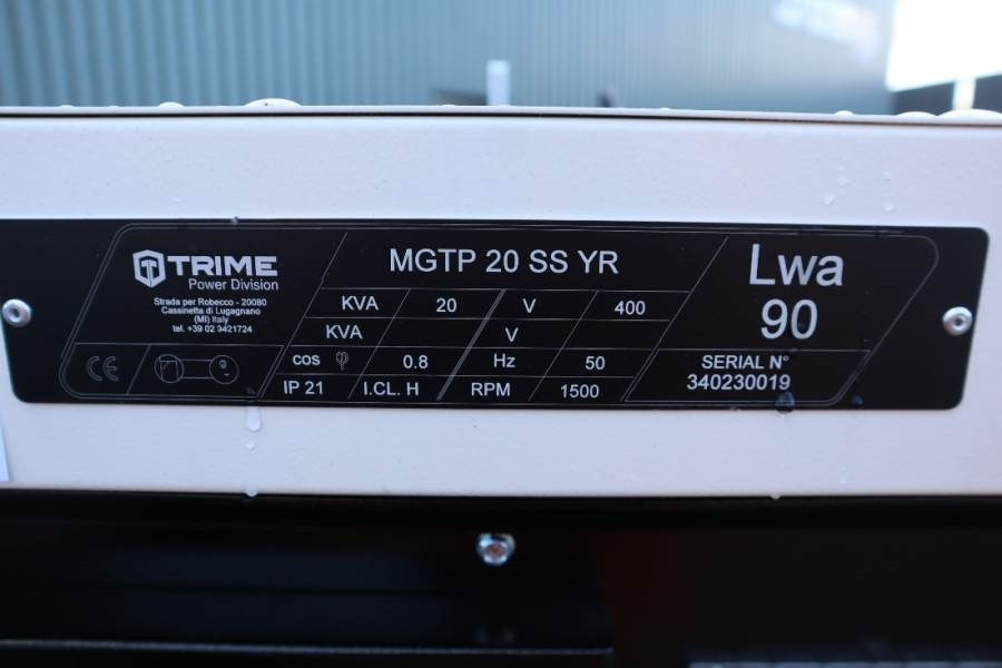 Trime MGTP 20 SS YR Valid inspection, *Guarantee! Diesel - Genset: gambar 5 Trime MGTP 20 SS YR Valid inspection, *Guarantee! Diesel - Genset: gambar 5