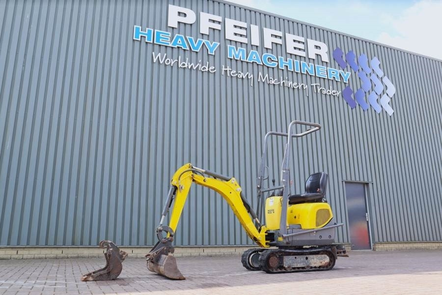 Wacker Neuson E08-01 Wacker Neuson mini excavator including 2 bu - Ekskavator mini: gambar 1 Wacker Neuson E08-01 Wacker Neuson mini excavator including 2 bu - Ekskavator mini: gambar 1
