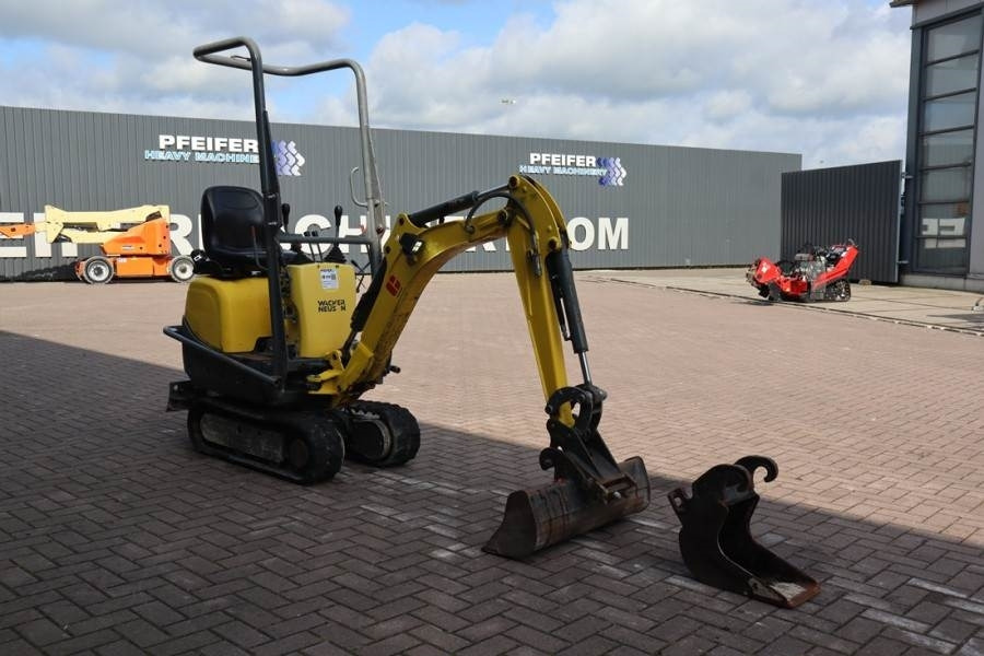 Wacker Neuson E08-01 Wacker Neuson mini excavator including 2 bu - Ekskavator mini: gambar 2 Wacker Neuson E08-01 Wacker Neuson mini excavator including 2 bu - Ekskavator mini: gambar 2