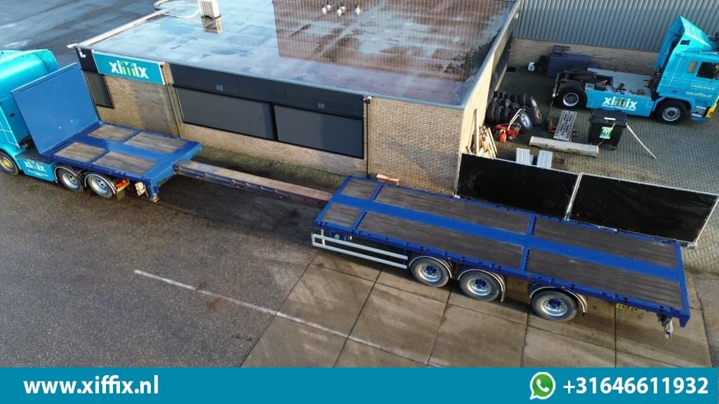 Doll 3-ass. Vlakke uitschuifbare oplegger / Naloop gestuurd / 14091 - Semi-trailer flatbed: gambar 2 Doll 3-ass. Vlakke uitschuifbare oplegger / Naloop gestuurd / 14091 - Semi-trailer flatbed: gambar 2