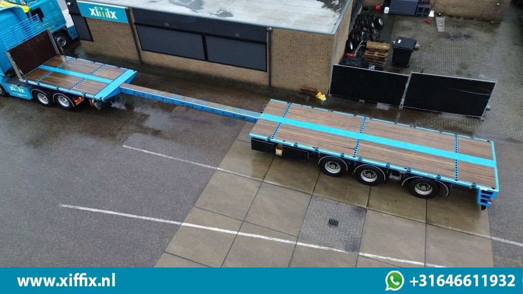 ES-GE 3-ass. Vlakke uitschuifbare oplegger / Naloop gestuurd - Semi-trailer flatbed: gambar 2 ES-GE 3-ass. Vlakke uitschuifbare oplegger / Naloop gestuurd - Semi-trailer flatbed: gambar 2