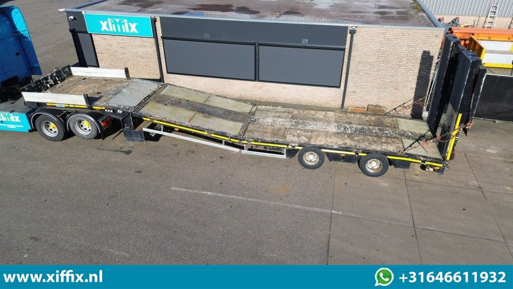 Faymonville 2-ass. Semi-dieplader met dubbele hydr. Kleppen en hefbed / 2x gestu - Semi-trailer low bed: gambar 2 Faymonville 2-ass. Semi-dieplader met dubbele hydr. Kleppen en hefbed / 2x gestu - Semi-trailer low bed: gambar 2