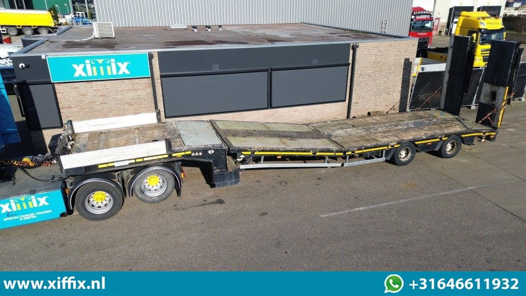 Faymonville 2-ass. Semi-dieplader met dubbele hydr. Kleppen en hefbed / 2x gestu - Semi-trailer low bed: gambar 1 Faymonville 2-ass. Semi-dieplader met dubbele hydr. Kleppen en hefbed / 2x gestu - Semi-trailer low bed: gambar 1