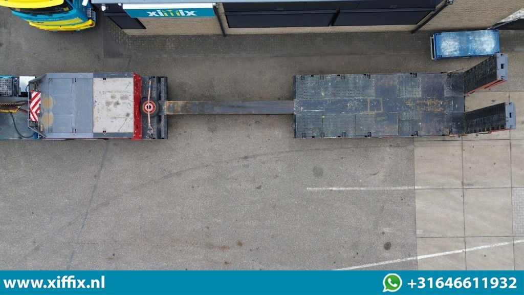 Faymonville 2-ass. Uitschuifbare semi dieplader met dubbele hydr. Kleppen / 2x gestuurd - Semi-trailer low bed: gambar 3 Faymonville 2-ass. Uitschuifbare semi dieplader met dubbele hydr. Kleppen / 2x gestuurd - Semi-trailer low bed: gambar 3