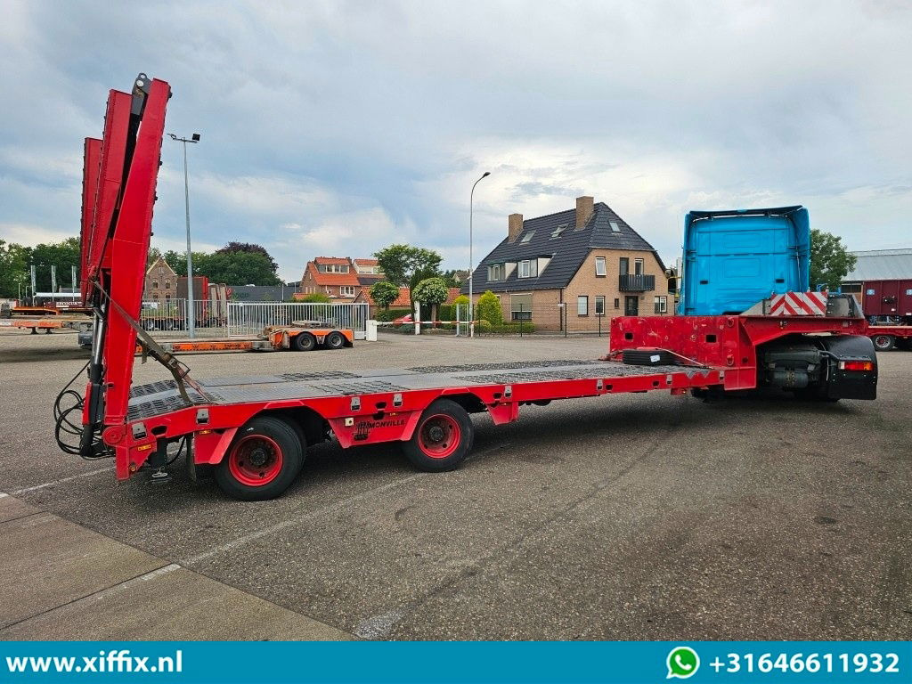 Faymonville 2-ass. Uitschuifbare semi dieplader met dubbele hydr. Kleppen / 2x gestuurd - Semi-trailer low bed: gambar 4 Faymonville 2-ass. Uitschuifbare semi dieplader met dubbele hydr. Kleppen / 2x gestuurd - Semi-trailer low bed: gambar 4