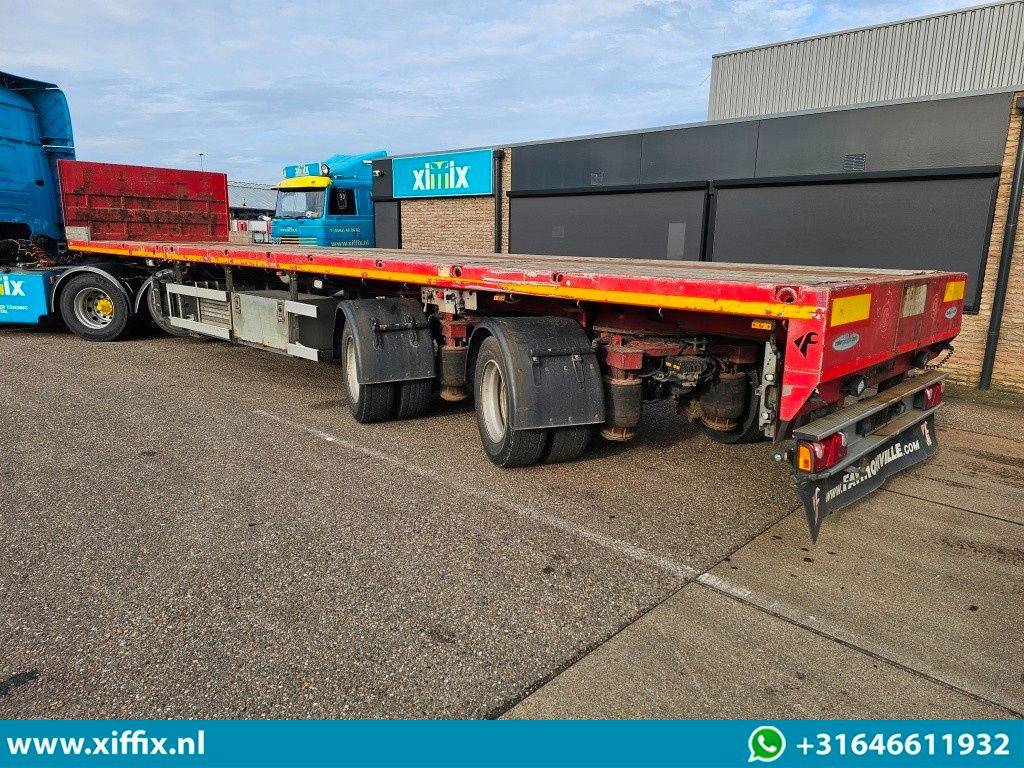 Faymonville 2-ass. Vlakke dubbel 2x uitschuifbare oplegger / 2x gestuurd - Semi-trailer flatbed: gambar 4 Faymonville 2-ass. Vlakke dubbel 2x uitschuifbare oplegger / 2x gestuurd - Semi-trailer flatbed: gambar 4