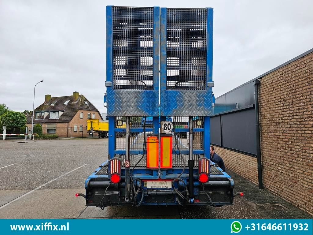 Semi-trailer low bed Faymonville TE Huur 3-ass. Semi dieplader met dubbele hydr. Kleppen en hydr. Ver: gambar 14