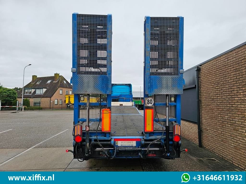Semi-trailer low bed Faymonville TE Huur 3-ass. Semi dieplader met dubbele hydr. Kleppen en hydr. Ver: gambar 13