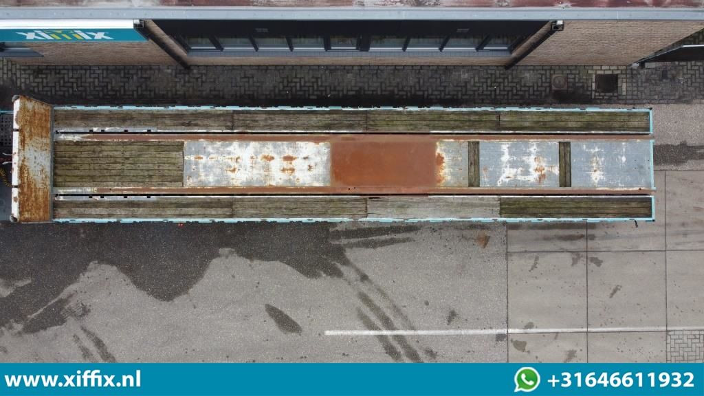 Floor 3-ass. Oplegger met kraanspoor / 2x gestuurd - Semi-trailer flatbed: gambar 3 Floor 3-ass. Oplegger met kraanspoor / 2x gestuurd - Semi-trailer flatbed: gambar 3