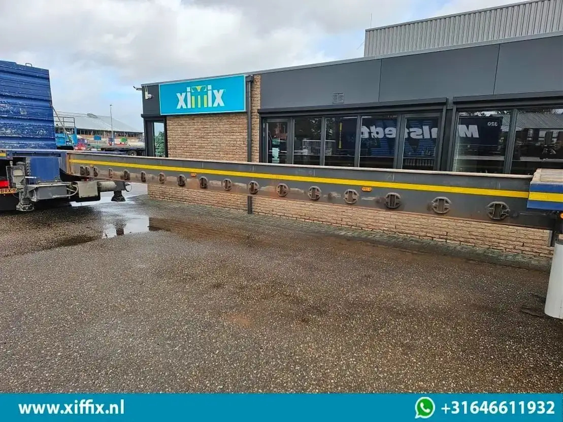Goldhofer 3-ass. Vlakke uitschuifbare oplegger / 3x gestuurd - Semi-trailer flatbed: gambar 5 Goldhofer 3-ass. Vlakke uitschuifbare oplegger / 3x gestuurd - Semi-trailer flatbed: gambar 5