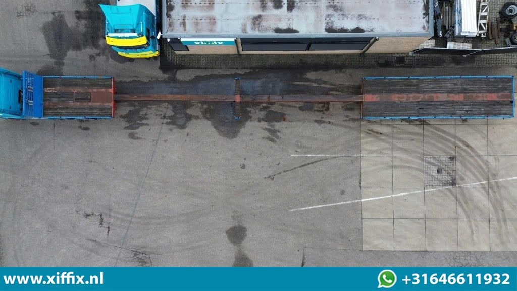 Lako 3-ass. Vlakke dubbel 2x uitschuifbare oplegger / 3x gestuurd - Semi-trailer flatbed: gambar 3 Lako 3-ass. Vlakke dubbel 2x uitschuifbare oplegger / 3x gestuurd - Semi-trailer flatbed: gambar 3