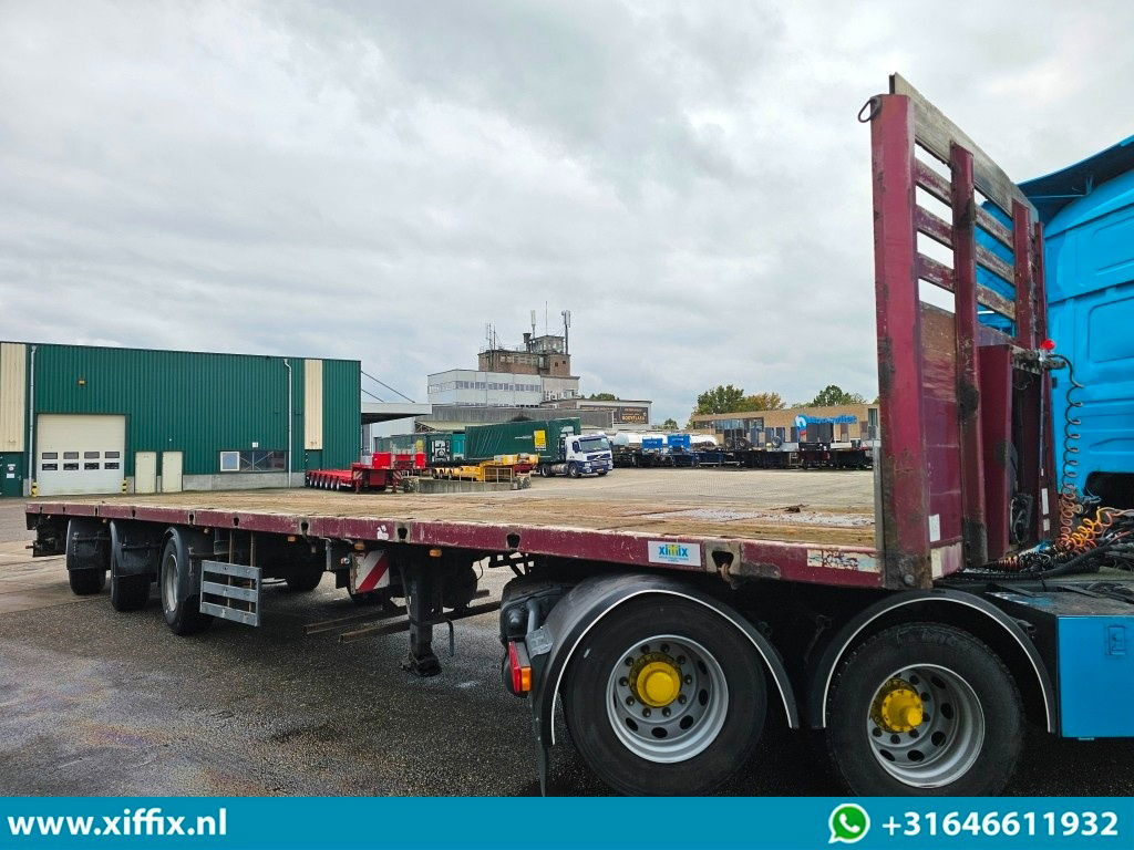 Meusburger 3-ass. Vlakke uitschuifbare oplegger / 3x gestuurd - Semi-trailer flatbed: gambar 4 Meusburger 3-ass. Vlakke uitschuifbare oplegger / 3x gestuurd - Semi-trailer flatbed: gambar 4