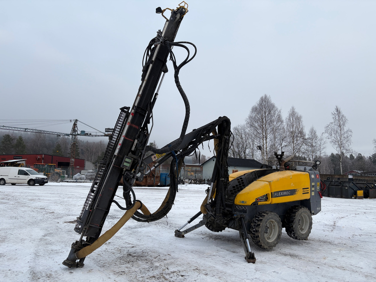 Atlas Copco T15R-01 - Anjungan pengeboran: gambar 1 Atlas Copco T15R-01 - Anjungan pengeboran: gambar 1