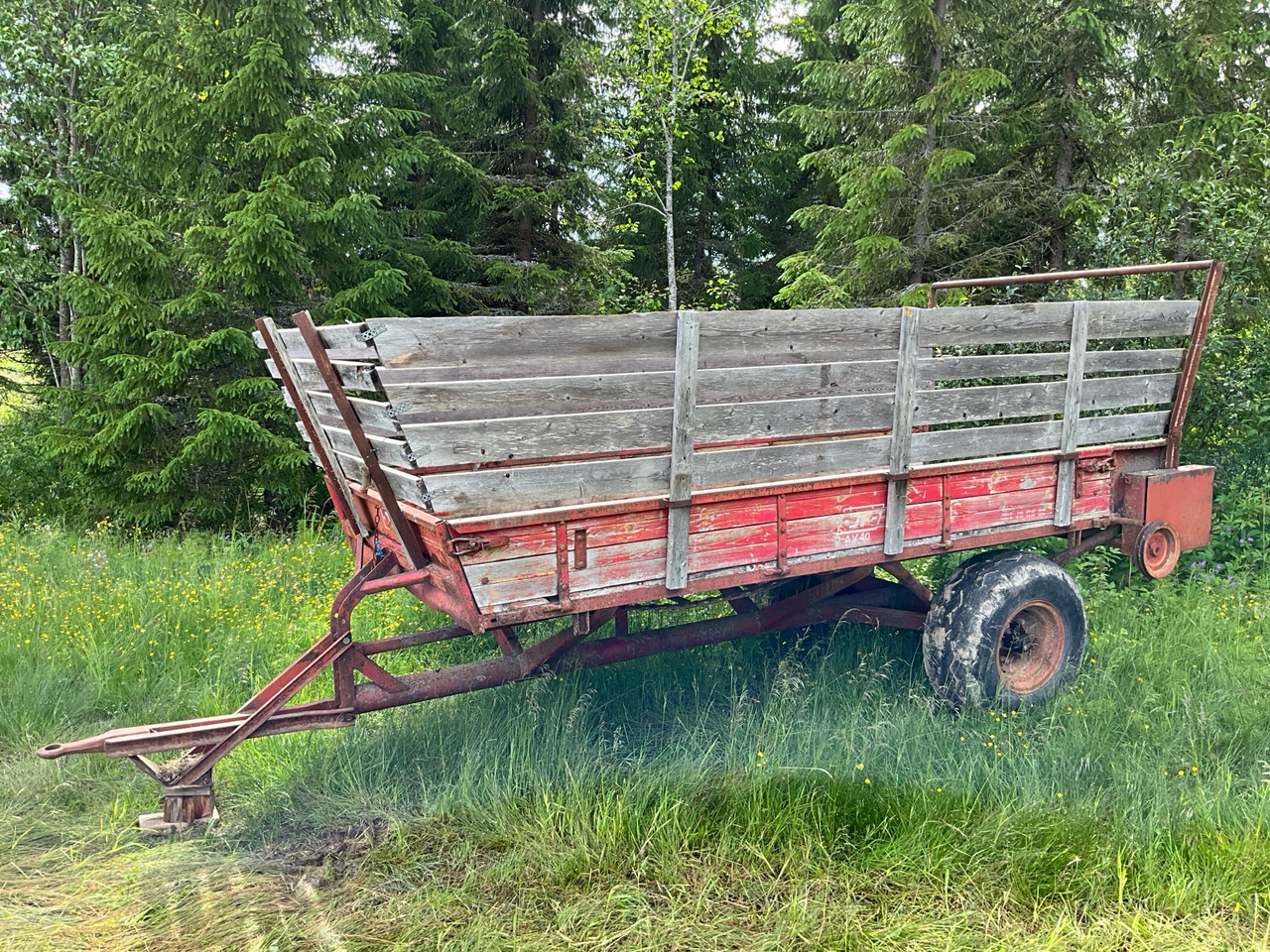 JF AV40 - Trailer pertanian: gambar 1 JF AV40 - Trailer pertanian: gambar 1