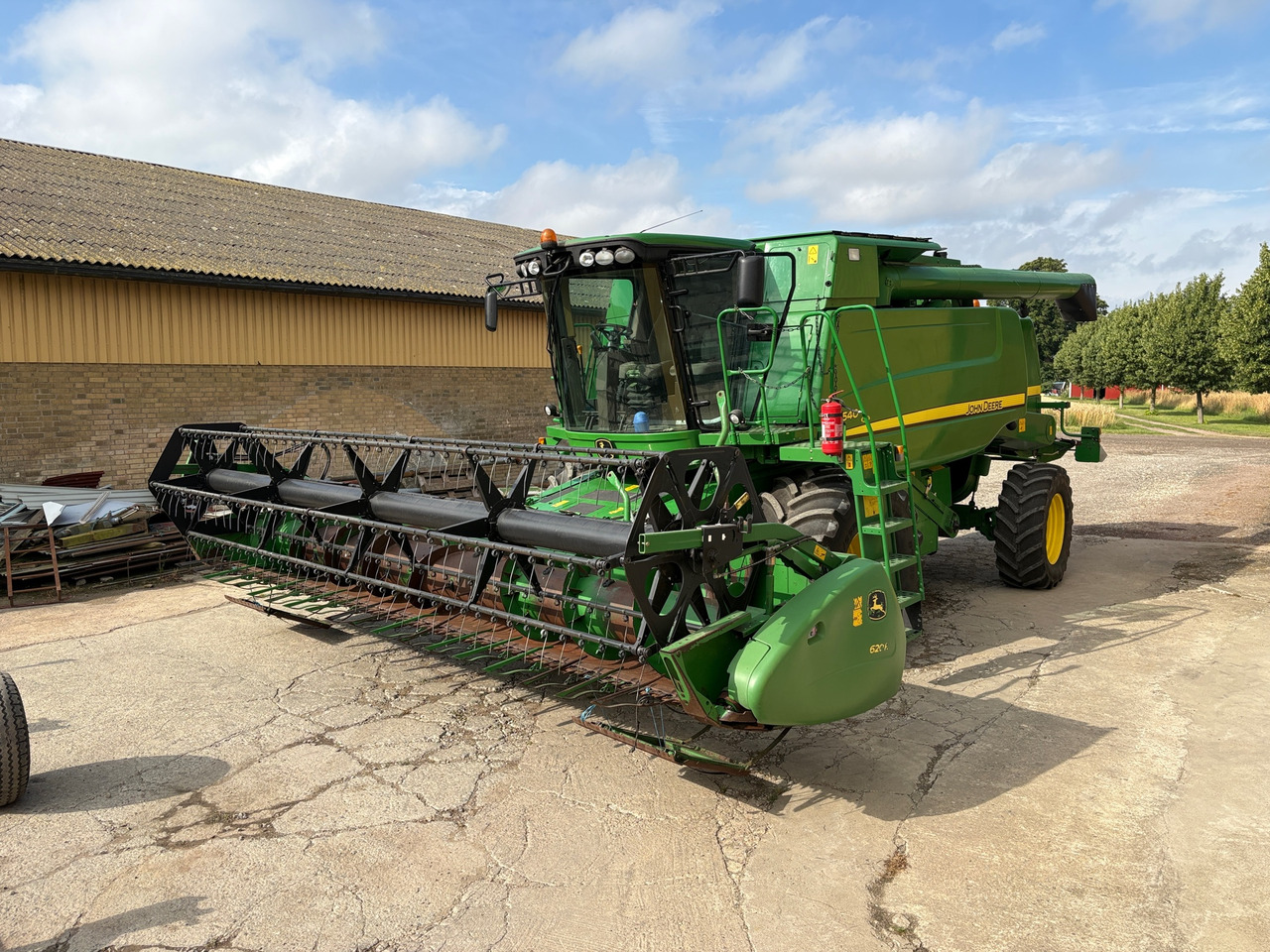 John Deere W540 - Pemanen gabungan: gambar 1 John Deere W540 - Pemanen gabungan: gambar 1