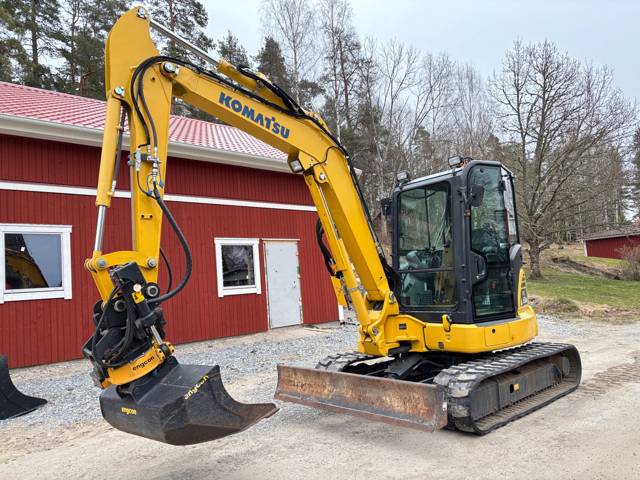 Komatsu PC55MR - Ekskavator: gambar 1 Komatsu PC55MR - Ekskavator: gambar 1