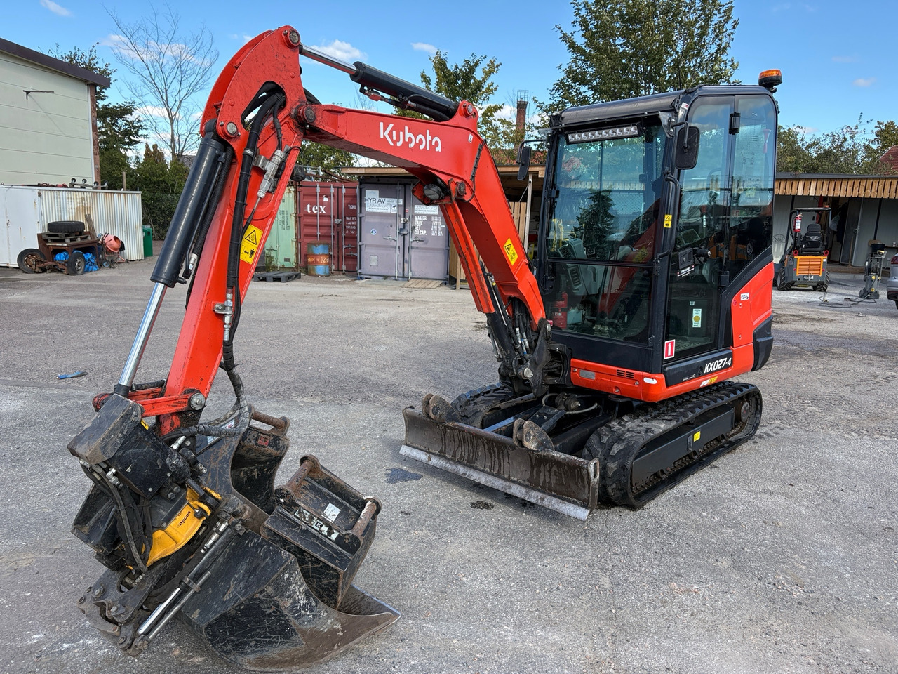 Kubota KX027-4 - Ekskavator: gambar 1 Kubota KX027-4 - Ekskavator: gambar 1