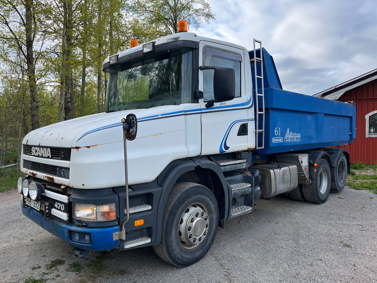 Scania 114G - Truk flatbed: gambar 1 Scania 114G - Truk flatbed: gambar 1