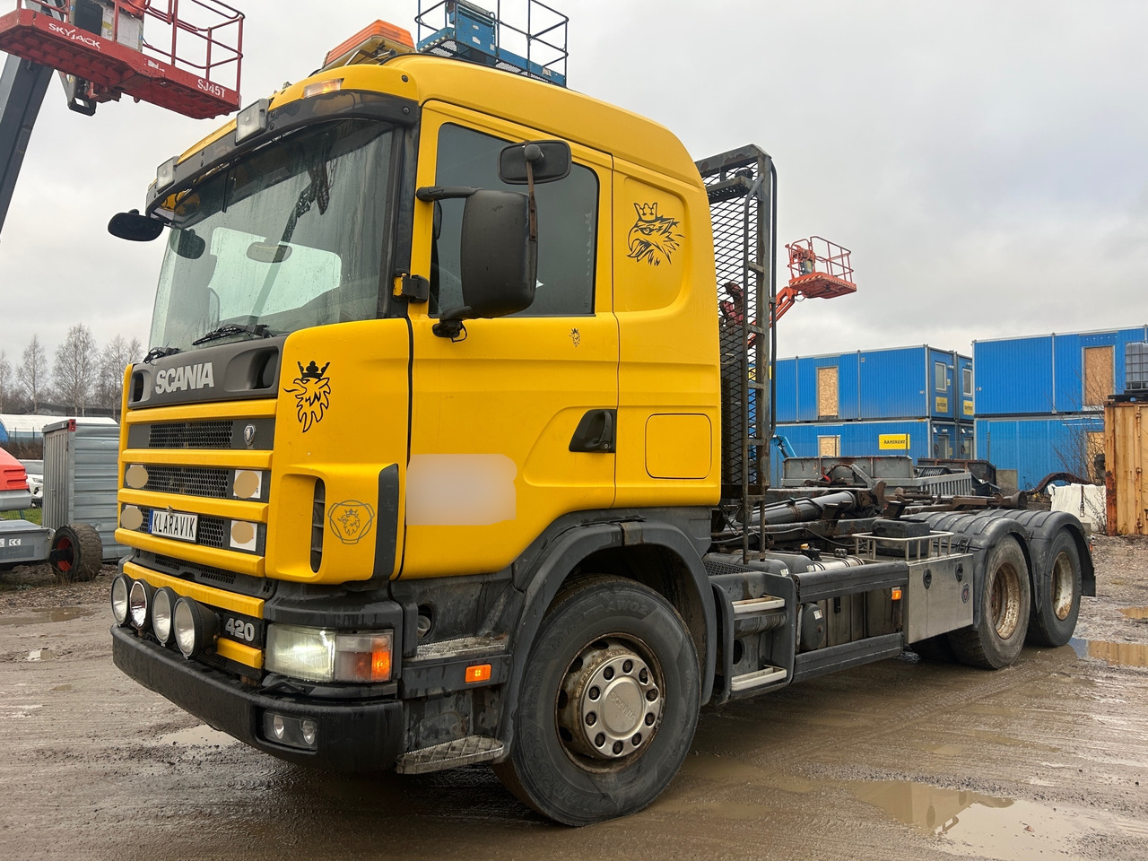 Scania R124GB6X2 - Hook lift: gambar 1 Scania R124GB6X2 - Hook lift: gambar 1