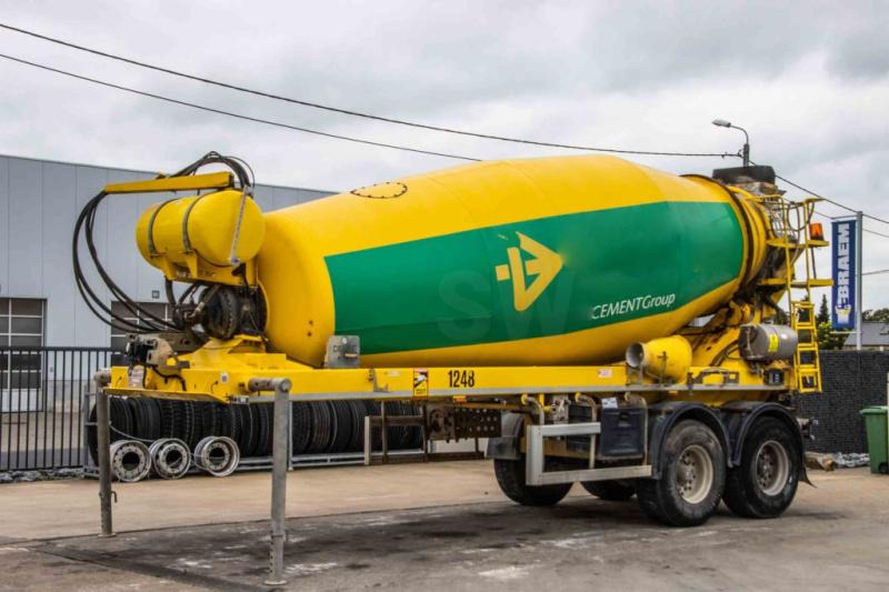 DE BUF BETON MIXER/MALAXEUR/MISCHER 10M3 - Semi-trailer mixer beton: gambar 1 DE BUF BETON MIXER/MALAXEUR/MISCHER 10M3 - Semi-trailer mixer beton: gambar 1