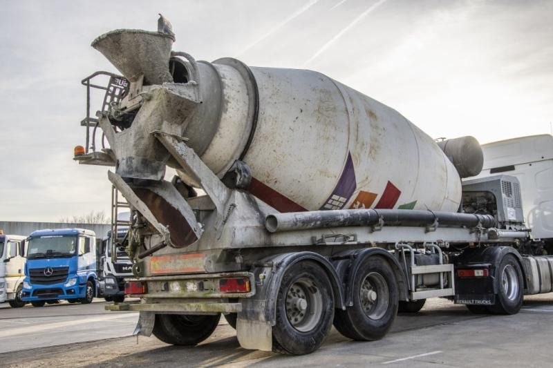 DE BUF BETON MIXER/MALAXEUR/MISCHER 10m3+MOTOR/MOTEUR - Semi-trailer mixer beton: gambar 3 DE BUF BETON MIXER/MALAXEUR/MISCHER 10m3+MOTOR/MOTEUR - Semi-trailer mixer beton: gambar 3