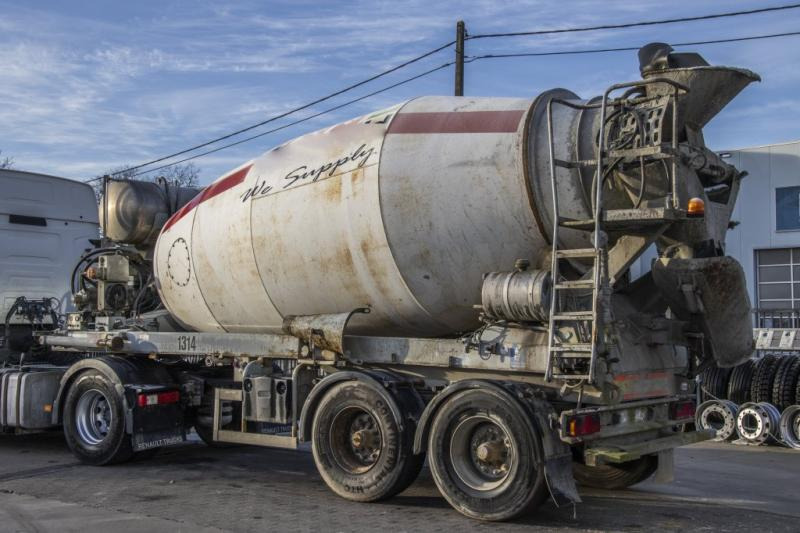 DE BUF BETON MIXER/MALAXEUR/MISCHER 10m3+MOTOR/MOTEUR - Semi-trailer mixer beton: gambar 4 DE BUF BETON MIXER/MALAXEUR/MISCHER 10m3+MOTOR/MOTEUR - Semi-trailer mixer beton: gambar 4