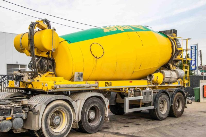 DE BUF BETON MIXER/MALAXEUR/MISCHER12M3 - Semi-trailer mixer beton: gambar 1 DE BUF BETON MIXER/MALAXEUR/MISCHER12M3 - Semi-trailer mixer beton: gambar 1