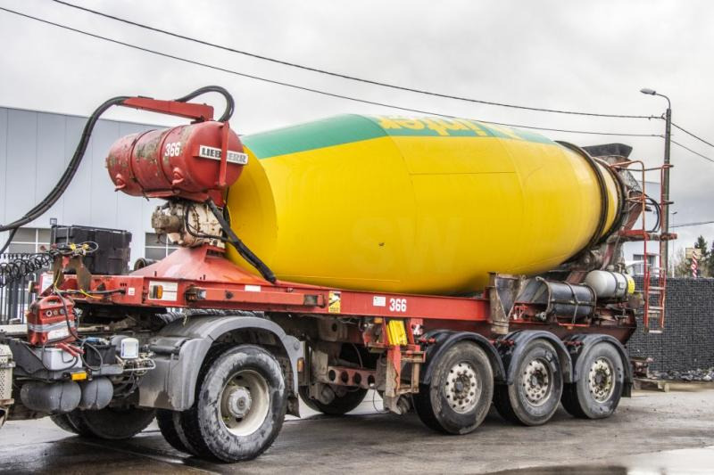 Liebherr LIEBHERR BETON MIXER/MALAXEUR/MISCHER-12M³ - Semi-trailer mixer beton: gambar 1 Liebherr LIEBHERR BETON MIXER/MALAXEUR/MISCHER-12M³ - Semi-trailer mixer beton: gambar 1